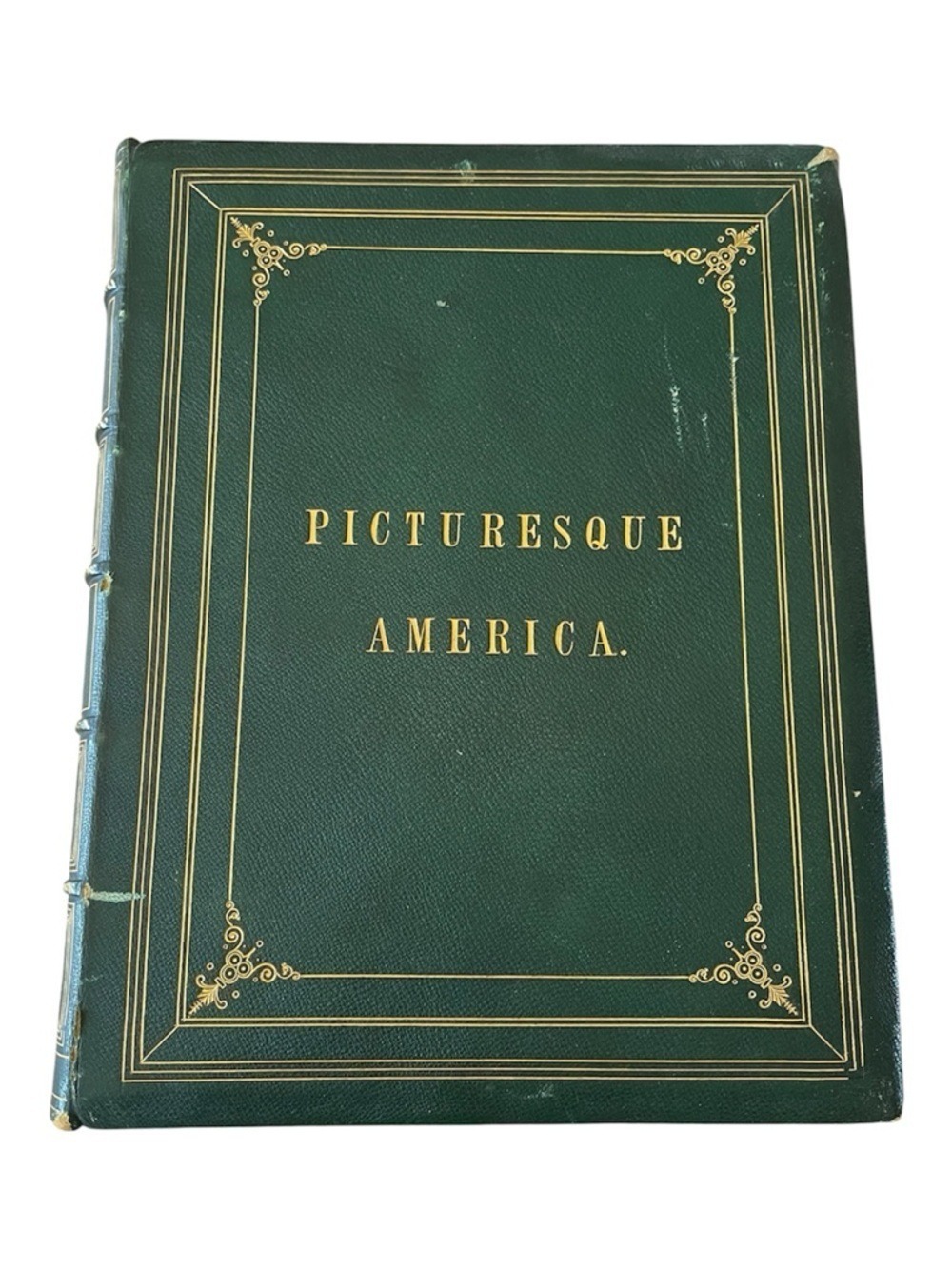 Antique 1872 "Picturesque America" 2-Volumes William Cullen Bryant 1st Edition